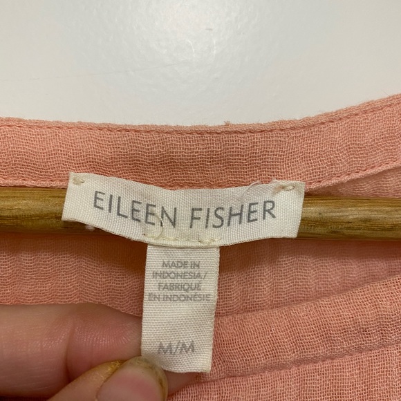 Eileen Fisher Cotton Waffle Top - Picture 3 of 5